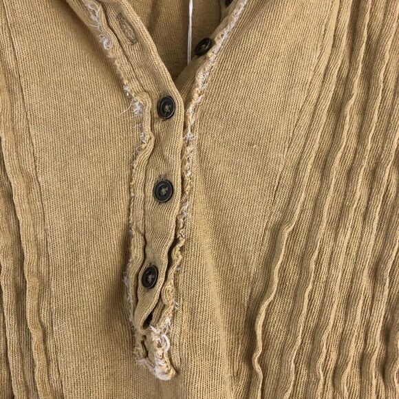 We the free Roxy Tee Golden Palm over size sleeveless top size XS - Picture 3 of 6